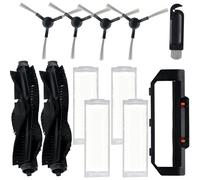 Kit completo de repuesto para robot aspirador WYZE WVCR200S cuenta con cepillos laterales, cepillos de rodillo, filtros y cubierta de cepillo para mantener la limpieza funcionando sin problemas