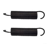 Kit completo de resorte de cubierta de cortacésped con 2 unidades de retorno tensor 133503 y 2 resortes de brazo de freno 131335 diseñados para cubiertas de 42 pulgadas, se adapta a 169022 532169022