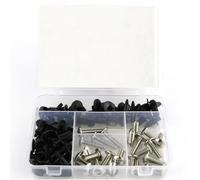 Kit Completo De Tornillos Carenado para Motocicleta Clip Tornillo Acero para Yamaha para Tracer 900 FJ-09 2014 2015 2016-2019 2020 2021(Plata)