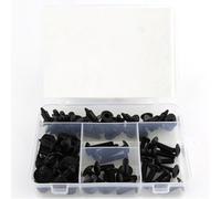 Kit Completo De Tornillos Carenado para Motocicleta Clip Tornillo Acero para Yamaha para Tracer 900 FJ-09 2014 2015 2016-2019 2020 2021(Negro)