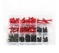 Kit Completo De Tornillos Carenado Para Motocicleta, Tuerca Para MT-01 MT-03 MT-07 FZ-07 MT-09 FZ-09 MT09 Tracer MT-10 MT-25 Aleación CNC(rojo)