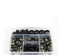 Kit Completo De Tornillos De Carenado Para Motocicleta, Tuercas De Velocidad, Tornillos De Cubierta Lateral De Acero Para GL1800 GOLDWING 2001-2018 Kit de tornillos(Titanium)