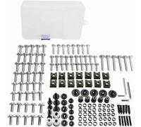 Kit Completo de Tornillos para carenado de Motocicleta Arandelas Clips de sujeción Tuercas de Acero para Suzuki GSXR 1100 GSXR1100 1993 1994 1995 1996 1997 1998 177 Piezas