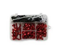 Kit Completo de Tornillos para carenado de Motocicleta Yamaha TMAX500 TMAX530 SX/DX TMAX 500 530 2020-2022 TMAX560 T-MAX 560 TECHMAX - Clips, Tuercas y Tornillos de Acero Inoxidable (195 Piezas)