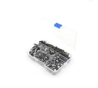 Kit Completo De Tornillos Y Pernos Carenado Motocicleta Para Suzuki SV650, SV650S, SV1000, SV1000S, RGV250, RF600R, RF900R, 177 Piezas bicicleta calle(Plata)