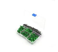 Kit Completo De Tornillos Y Pernos Carenado Motocicleta Para Suzuki SV650, SV650S, SV1000, SV1000S, RGV250, RF600R, RF900R, 177 Piezas bicicleta calle(Green)
