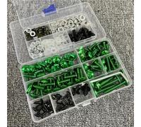 Kit Completo De Tornillos Y Tuercas para Carenado Motocicletas para Yamaha FZ1 R3 R6 para Tracer 900 700 TDM YZF R125 XSR700(Green)