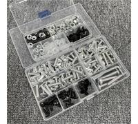 Kit Completo De Tornillos Y Tuercas para Carenado Motocicletas para Yamaha FZ1 R3 R6 para Tracer 900 700 TDM YZF R125 XSR700(Plata)