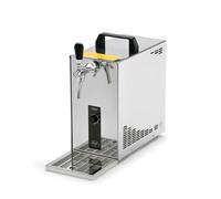 Kit completo dispensador de cerveza Lindr Pygmy 25, enfriador seco 1 línea 35 l/h, grifo plano para barril tipo A