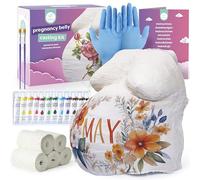 Kit Completo para Impresión 3D de Vientre de Embarazada - Modelado para Barriga Embarazada - Seguro, Rápido y Fácil - Incluye Pintura y Pinceles - Regalo para Futuras Mamás Babyshower Navidad.