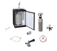 Kit Completo - refrigerador de Cerveza de Barril de hasta 50L - Incluye Columna Elegante y Grifo con compensador, KEG:sin