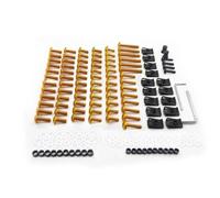 Kit Completo Tornillos Carenado Motocicleta Para Y&amaha, Para YZF-R1, R6, F6R, FZ1, FZ8(GOLD)