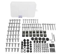 Kit Completo Tornillos Carenado Motocicleta para Yamaha para Tracer 9/GT para Tracer7 GT para Tracer 900/gt Herramienta de sujeción(Plata)