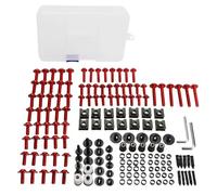 Kit Completo Tornillos Carenado Motocicleta para Yamaha para Tracer 9/GT para Tracer7 GT para Tracer 900/gt Clips Tuercas(Rojo)