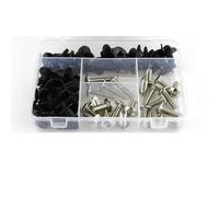 Kit Completo Tornillos Clips Carenado Motocicleta para Yamaha para Tracer 900 FJ-09 2014-2021 Herramienta de sujeción(Titanium)