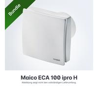 Kit completo ventilación descentralizada Baño - Sistema de ventilación descentralizado para baño sin recuperación de calor de Maico