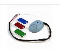 Kit compuesto por 3 mandos a distancia Inti de 2 canales, incluye 1 receptor OX2. Código: INTIKIT