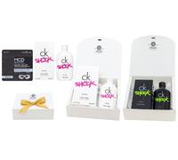 Kit con fragancia EDT CK One Shock de Calvin Klein: Caja para hombre con fragancia EDT y suero con platino coloidal
