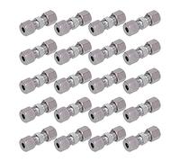 KIT CONECTOR LINEA DE FRENO ANILLO CORTANTE DOBLE SIN BRIDA PARA REPARAR LINEA DE FRENO 4.75MM 20PCS