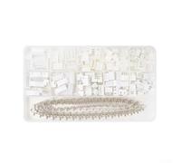 Kit Conectores JST-XH 2.54mm 460 Piezas con Carcasa Nylon para Arduino y LED - Terminales Estañados 2-6 Pines