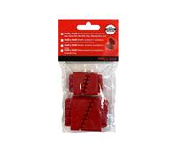 Rolser Contera Escalera, Rojo, 3 a 8 peladaños