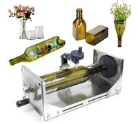 Kit Cortador De Botellas De Vidrio, Herramienta Manual Para Bricolaje Para Botellas De Vino, Kit Cortador De Botellas De Vidrio Con Brazo Robótico Ajustable Y Cuchilla De Carburo De Diamante