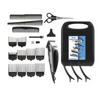Cortapelo Wahl 9243-2216 Home Pro Kit - Accesorios, 10 Peines Guía, Autoafilable, Con cable