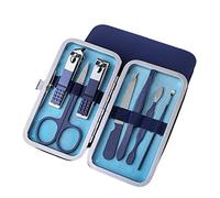 Kit cortaúñas Juego de cortaúñas de acero inoxidable con textura mate, cuchillo de pedicura de belleza, juego de herramientas de manicura profesional, 18/12/10/7 Uds. Accesorios para herramientas ( Co