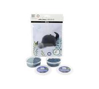 Kit creativo - CREATIV COMPANY - Ballena - Pasta autosecante Silk Clay - Reciclaje - 2 modelos