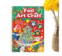 Kit creativo de Foil Art para - Kit de arte de hoja de oro para despegar y aplicar - Actividad manual de viaje para adolescentes familia,Juego educativo Chicas