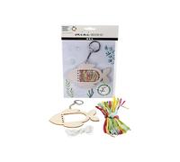 Kit creativo infantil - Creativ Company - Llavero Pez - Reciclaje - Desarrollo creativo - Fácil de realizar