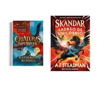 Kit Criaturas impossíveis Vol. 1 + SKANDAR E O LADRÃO DE UNICÓRNIO