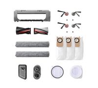 Kit d'accessoires eufy, brosses latérales, filtre, rouleau-brosse pour RoboVac, sac à poussière, filtre de réservoir d'eau sale, compatible avec le robot Omni S2