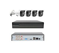 Kit DVR 4 Canales AHD CON HD 320GB P2P Xmeye SERVIDOR WEB HDMI DISCO DURO APP