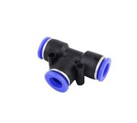 Kit de 1 pieza de racores de aire de liberación rápida for tubos de PU/nailon de 4-16 mm: conectores rectos/en Y/de 3 vías for sistemas de aire y vacío(16mm Pe)