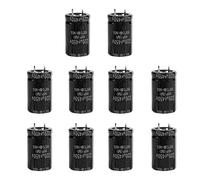 Kit de 10 condensadores electrolíticos radiales 450 V 220 UF, 25 x 40 mm