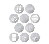 Kit de 10 gobos Aputure Spotlight Max (Tamaño A)