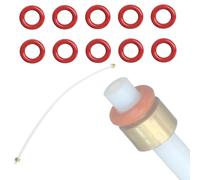 Kit de 10 juntas de mantenimiento de mangueras de presión de 4 mm, máquina de café de repuesto compatible con Philips SAECO SPIDEM GAGGIA BOSCH SIEMENS AEG DELONGHI JURA MELITTA MIELE SOLIS KONIG