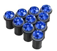 Kit De 10 Pernos Deflectores Viento para Parabrisas Motocicleta para Yamaha XT1200 XTZ750 para Super para Tenere XTZ 750 1989-1996(Type B)