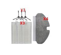 Kit De 10 Piezas De Cepillo Lateral, Paño De Fregona Y Filtro, Compatible Con Dreame, MOVA M1, Accesorios De Repuesto For Aspiradora Robot.