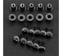 Kit De 10 Tornillos Montaje Para Parabrisas Motocicleta 5 Mm Para Yamaha Para TRACER 900 700 GT 900GT 7/9/ MT09 MT07 Aleación CNC(Negro)
