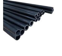 Kit De 10 Tubos De Fibra De Vidrio, Varillas Huecas De 500 Mm De Largo, Varios Tamaños De Diámetro Exterior | Material Aislante For Aviones RC, Manualidades Y Soporte Estructural(8X4X500MM)