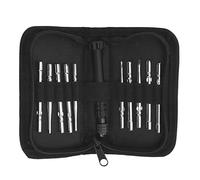 Kit de 11 Herramientas para Ajuste de Carburador Destornillador para Motosierra Cortasetos y Cortacésped con Adaptador y Bolsa de Almacenamiento