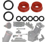 KIT DE 11 JUNTAS MANTENIMIENTO GRUPO VÁLVULA DE Drenaje UNIDAD DE INFUSIÓN PISTON PERCOLACIÓN BEC DE ADMISIÓN TUBO MÁQUINA DE CAFÉ REEMPLAZO COMPATIBLE CON JURA IMPRESSA AEG KRUPS ETC…