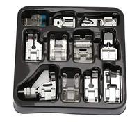 Kit de 11 Piezas de Prensatelas para Máquina de Coser Singer, Accesorios de Repuesto para Costura DIY