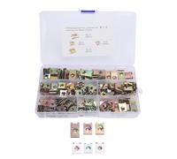 Kit de 110 piezas de abrazaderas en U, surtido de fijaciones en U para automóviles, tuercas en forma de U chapadas en zinc y de acero al 65% de manganeso para parachoques,
