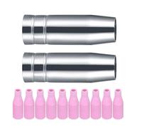 Kit de 12 boquillas MIG para 15AK para MB15 para accesorios de antorcha de soldadura 14AK
