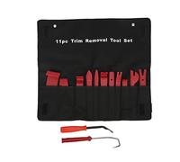Kit de 13 piezas de herramientas para desmontar molduras de automóvil, conjunto de palancas para paneles de puertas con destornillador de 5 pulgadas y removedor de retén de aceite,