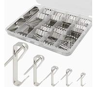 Kit de 136 piezas para colgar fotos, marco de fotos, ganchos de pared para colgar cuadros de oficina, resistentes