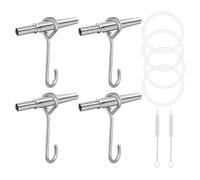 Kit de 14 piezas de arce Syrup Tapping | Stainless Steel, 2in Tips, 3.3ft Tubes | Tree Sap Collection Spiles & Hooks | Complete Syrup Making Supplies